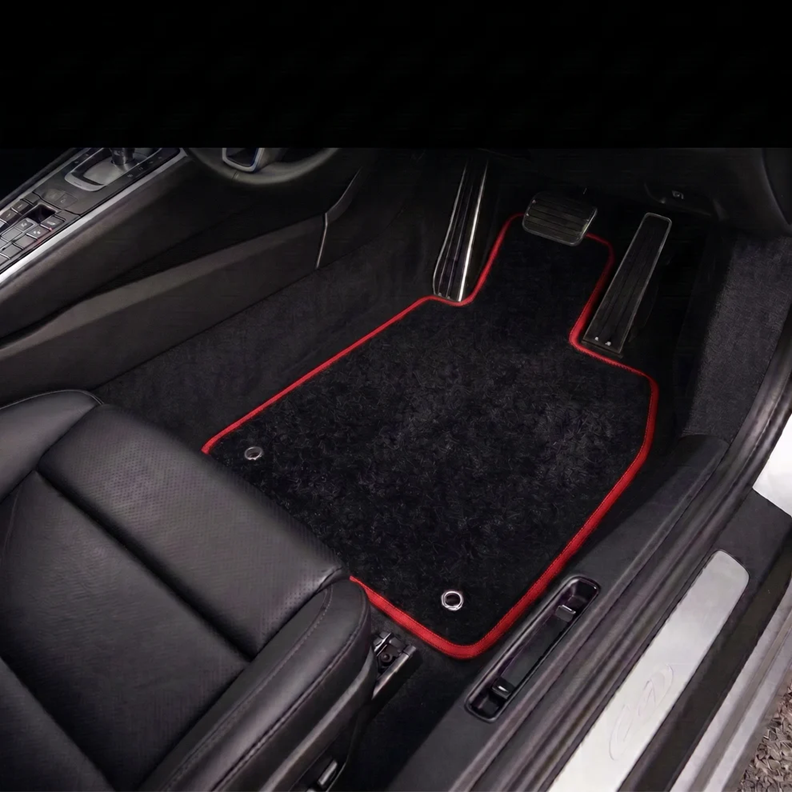 Custom Made  Floor Mats 2pcs For SUBARU FORESTER SK 5TH GEN 7/2018-2024 w/ 9 Binding Colour