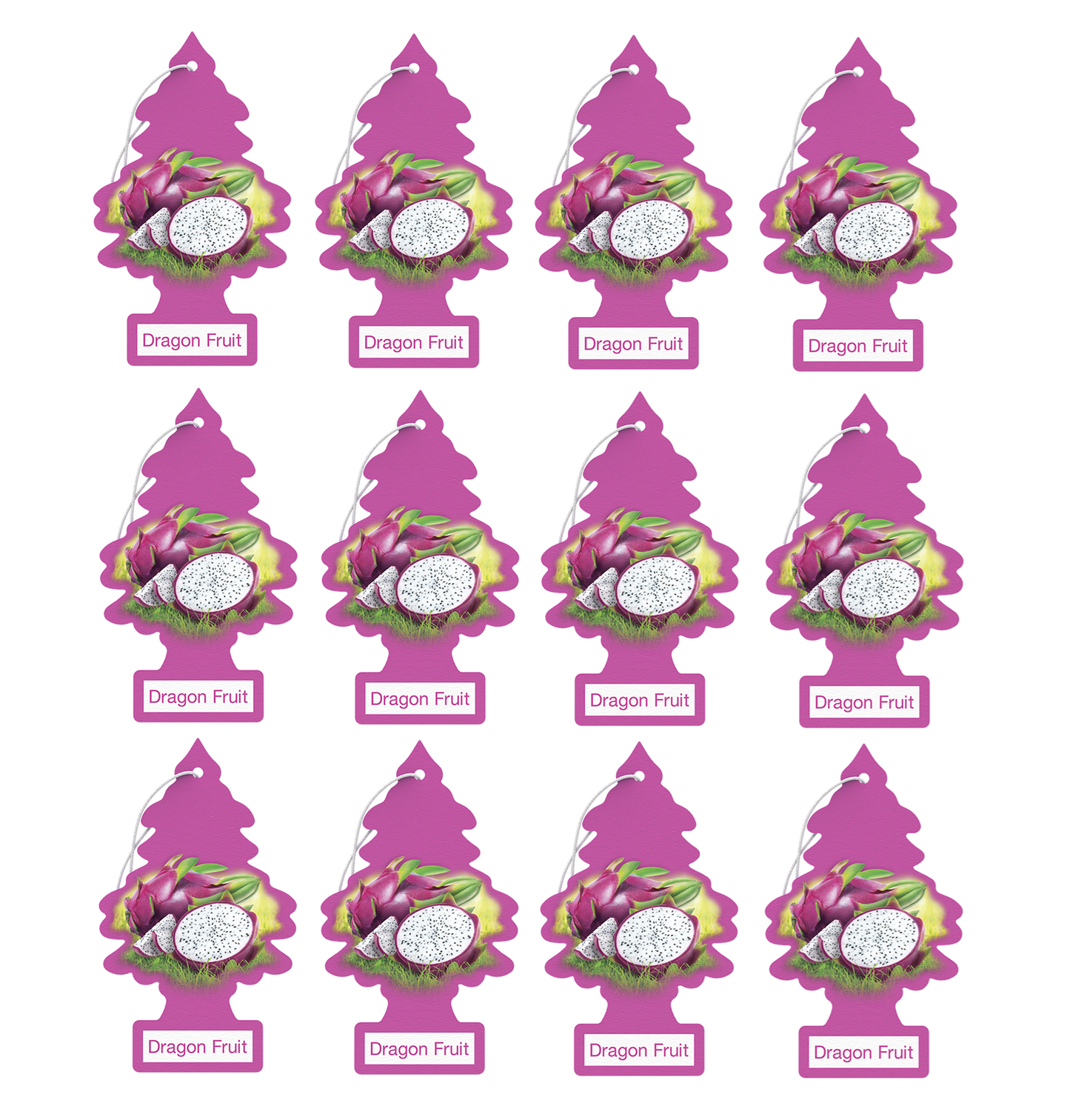 Little Trees Air Freshener Dragon Fruit (Pack of 12) 10397
