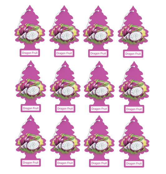 Little Trees Air Freshener Dragon Fruit (Pack of 12) 10397