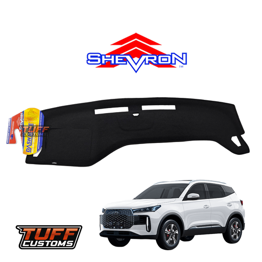 Shevron Black Dash Mat For Chery Tiggo 4 Urban & Ultimate 02/2025-2026 DM1744
