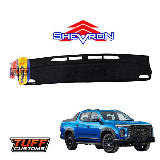 Shevron Black Dash Mat For Ldv T60 MAX PLUS 03/2024-2026 DM1745