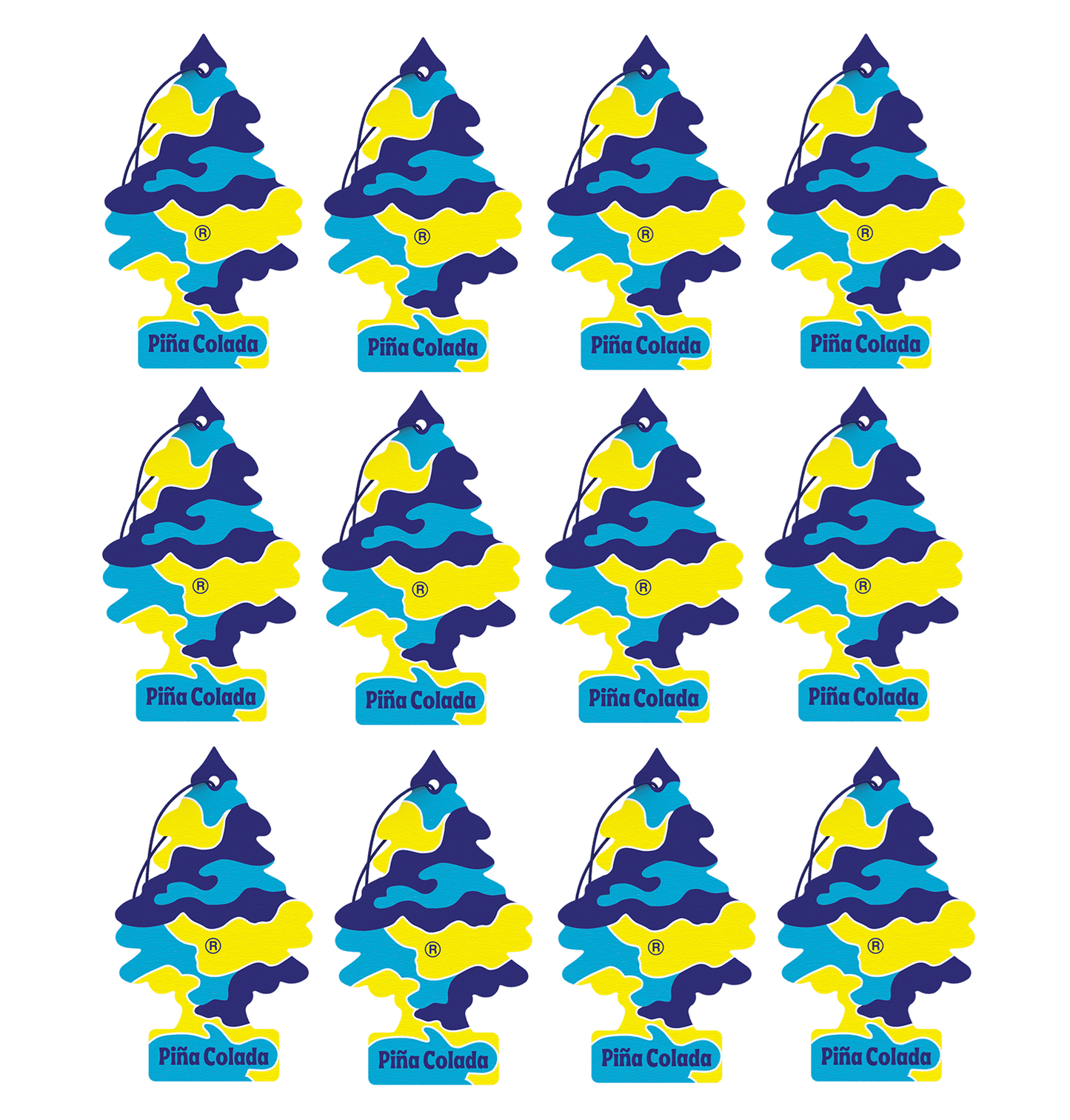 Little Trees Air Freshener Pina Colada (Pack of 12) 10967