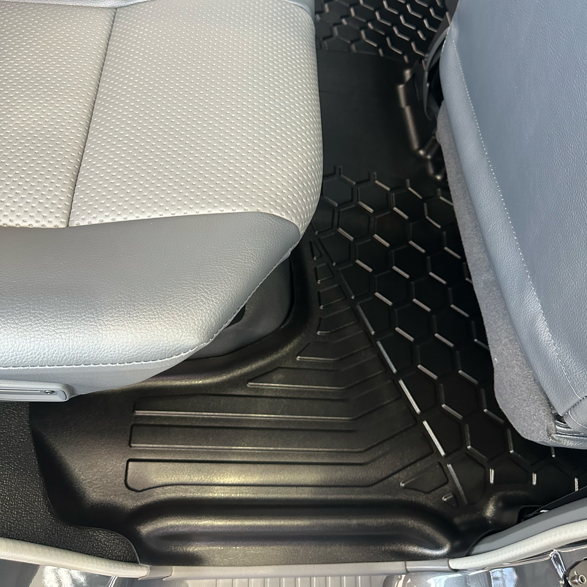 Mudtamer Floor Mats Rear Set For Toyota Landcruiser 79 Series DualCab 2012-2026