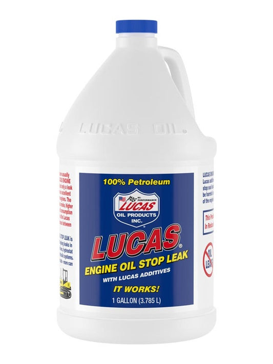 Lucas Motor Oil Additive Stop Leak No Harmful Solvents 3.78 Litres 10279