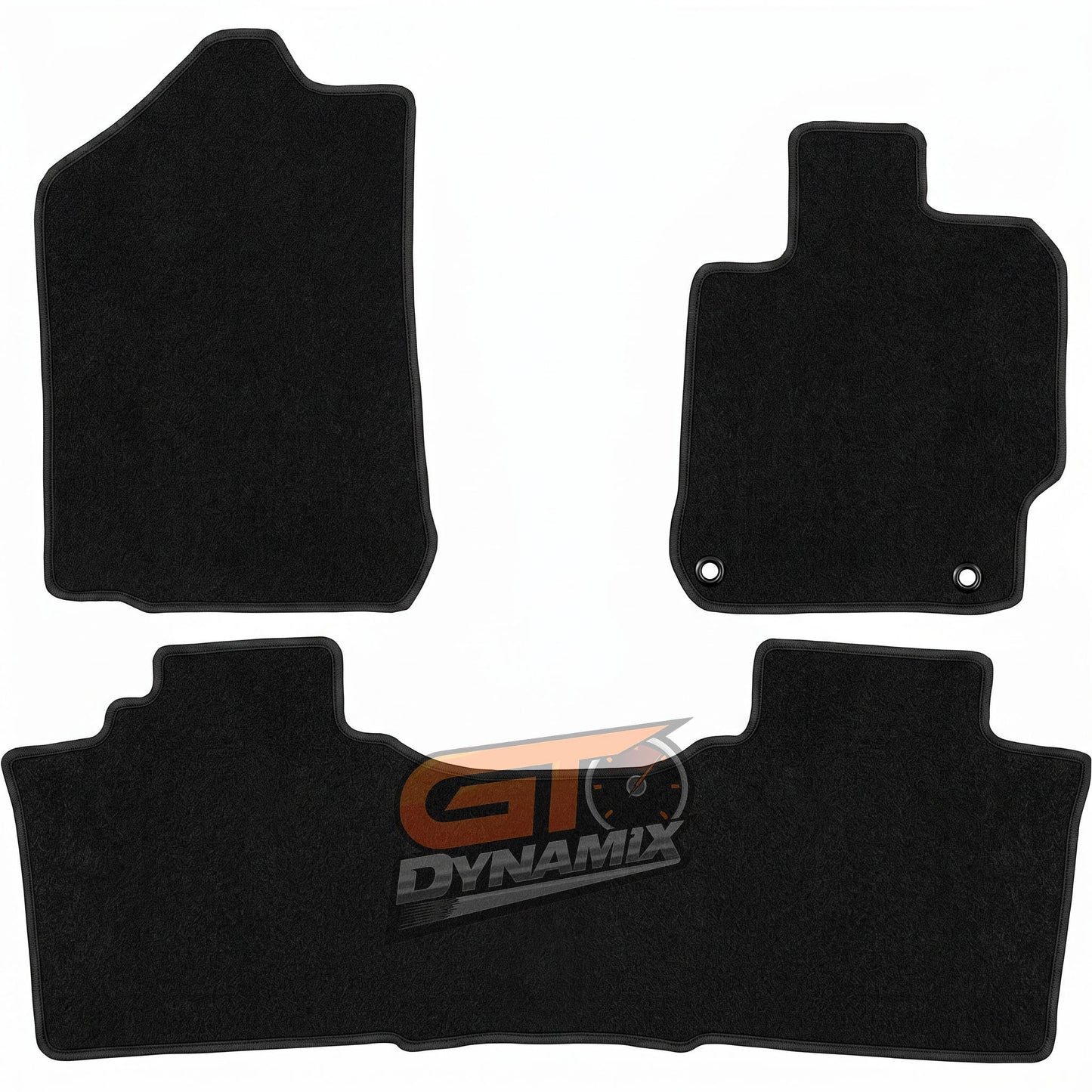 Custom Made  Floor Mats 3pcs For TOYOTA AURION GSV50R 4/2012-10/2017 w/ 9 Binding Colour