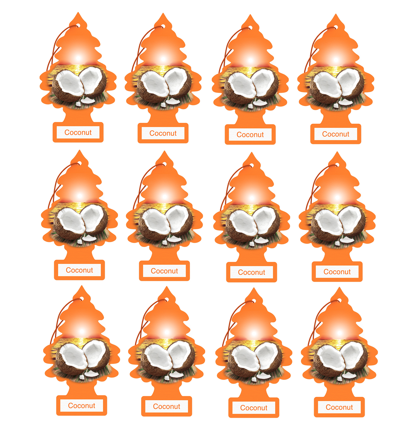Little Trees Air Freshener Coconut (Pack of 12) 10317