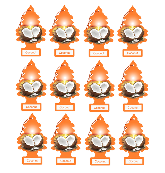 Little Trees Air Freshener Coconut (Pack of 12) 10317