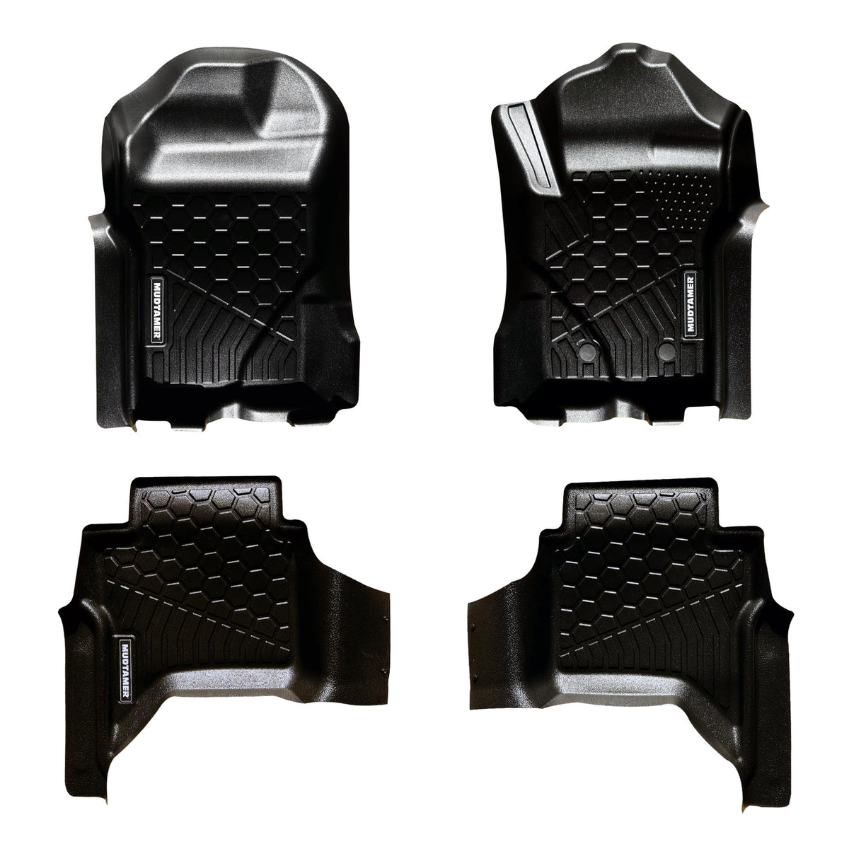 Mudtamer Floor Mats Full Set Front & Rear For Volkswagen Amarok 2022-2026