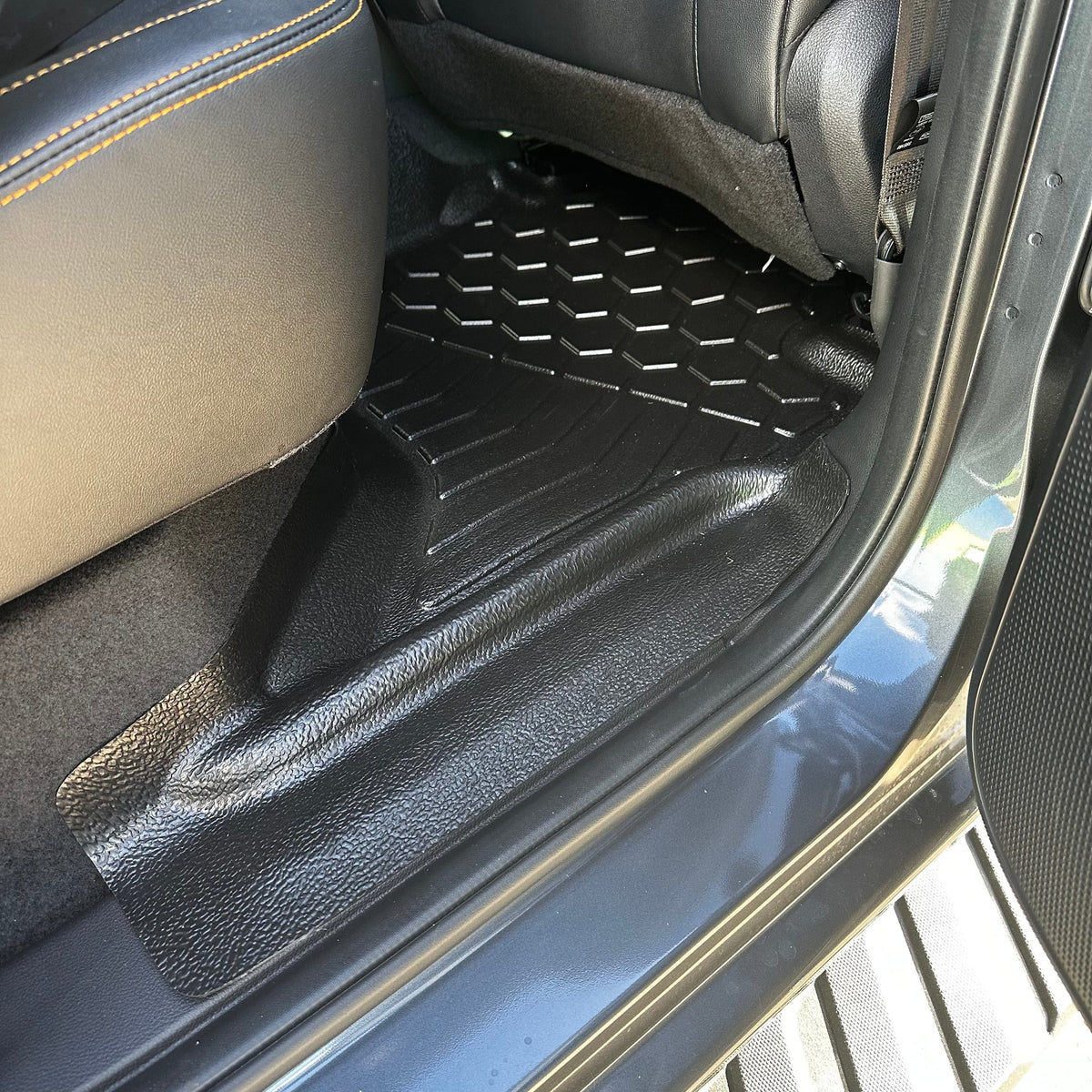 Mudtamer Floor Mats Rear Set For Ford Ranger Next Gen 2022-2026
