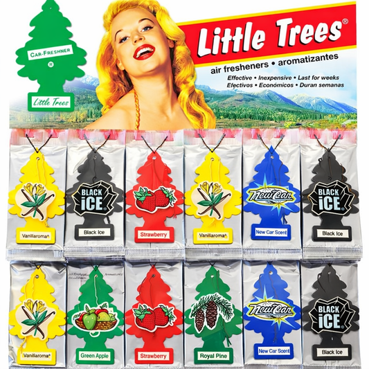 Little Trees Air Freshener Assorted Card 60 10100.6