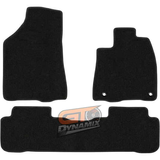 Custom Made  Floor Mats 3pcs For TOYOTA KLUGER GSU50R GSU55R 3/2014-2020 w/ 9 Binding Colour