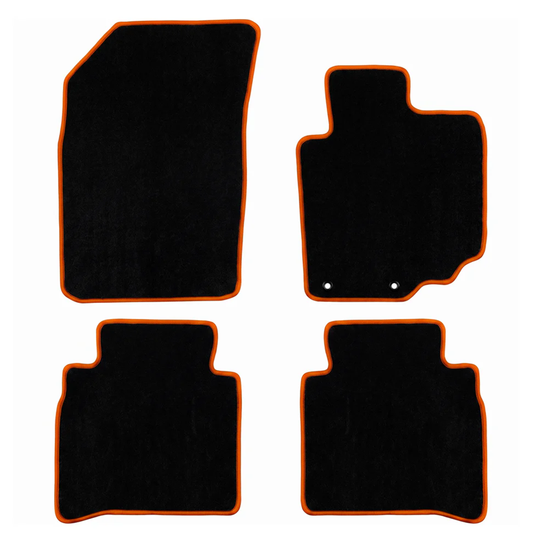 Custom Made  Floor Mats 3pcs MAZDA 3 BL NOT MPS 3/2009-2014  w/ 9 Binding Colour