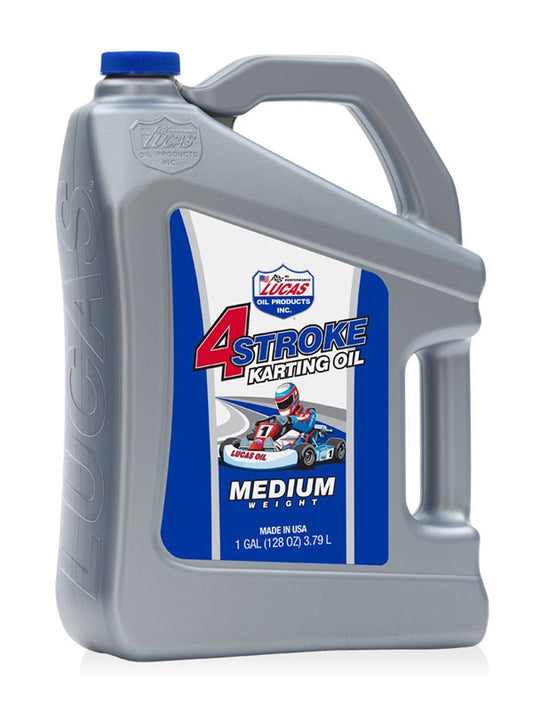 Lucas 4-Stroke Medium Karting Oil 3.78 Litres 10848
