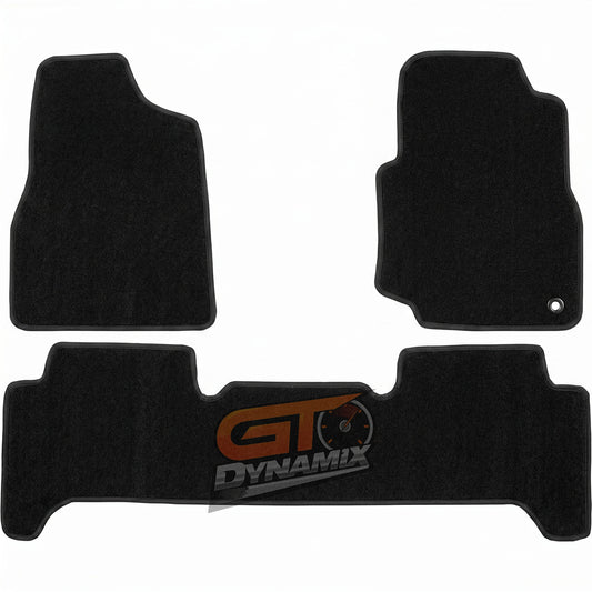 Custom Made  Floor Mats 3pcs For TOYOTA LANDCRUISER 100 SERIES FJ FZ HDJ HDZ 3/1998-9/2007 w/ 9 Binding Colour