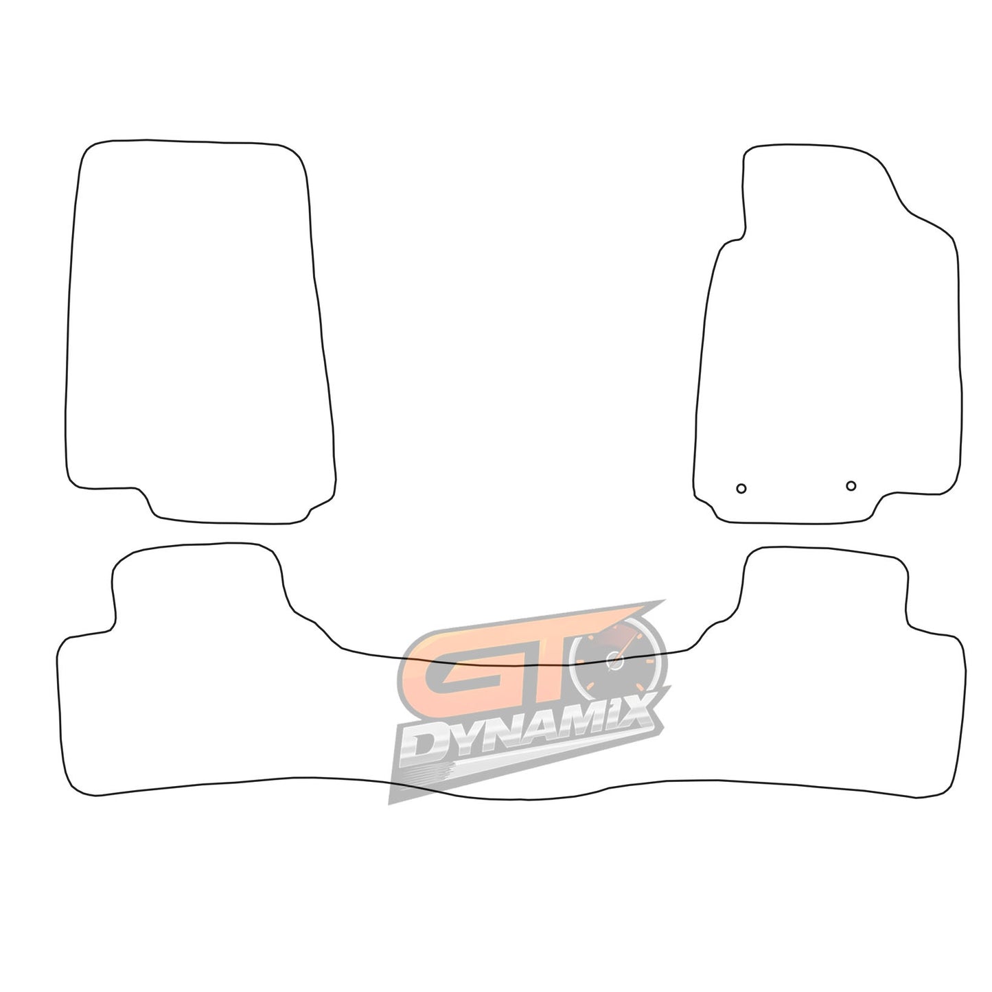 Custom Made  Floor Mats 3pcs FORD FALCON FG MK1 EXCLUDES UTE 2008-2012 w/ 9 Binding Colour