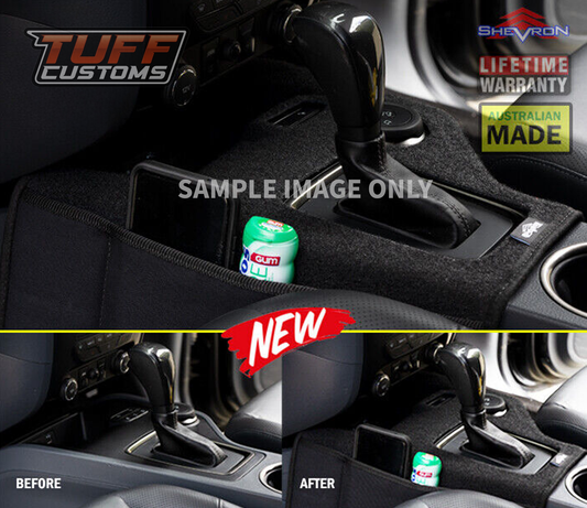 Shevron Transmission Console Cover For Toyota Hilux SR SR5 Auto 4WD 7/2015-2024