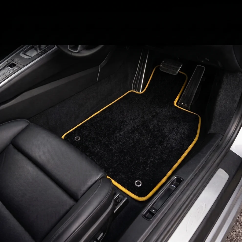 Custom Made  Floor Mats 3pcs BMW X3 F25 3/2011-8/2017 w/ 9 Binding Colour