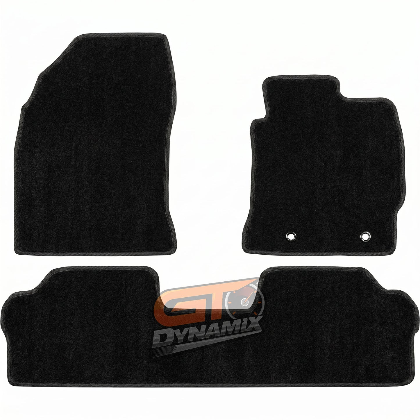 Custom Made  Floor Mats 3pcs For TOYOTA COROLLA HATCH ZRE182R 10/2012-5/2018 w/ 9 Binding Colour