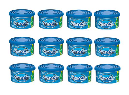 Little Trees Air Freshener New Car Fiber Can (Pack of 12) 17889