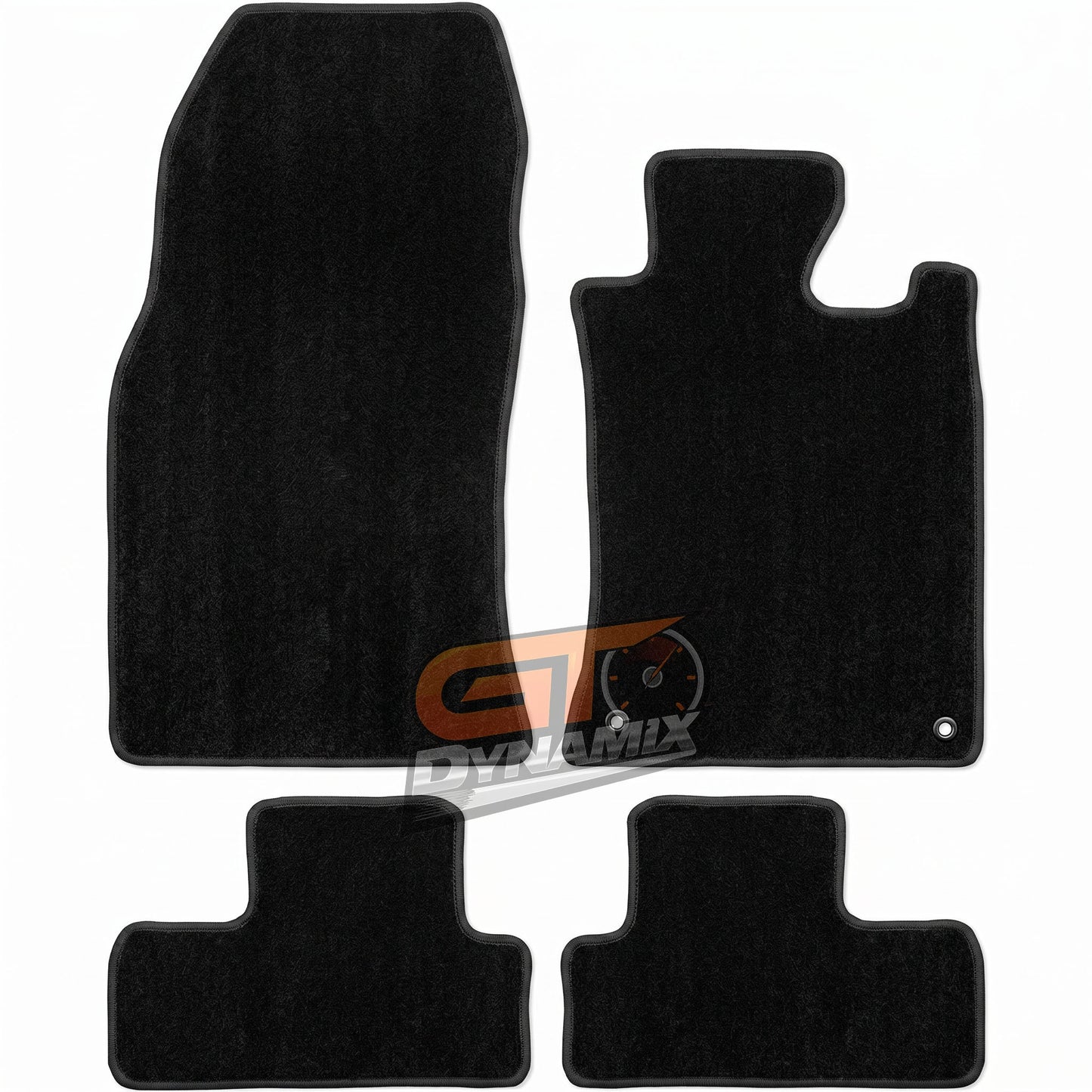 Custom Made  Floor Mats 4pcs MINI HATCH R50 R53 2002-3/2008 w/ 9 Binding Colour