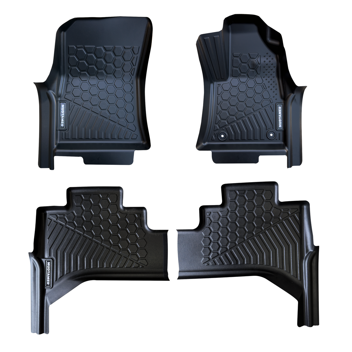 Mudtamer Floor Mats Full Set Front & Rear For BYD Shark 2024-2026