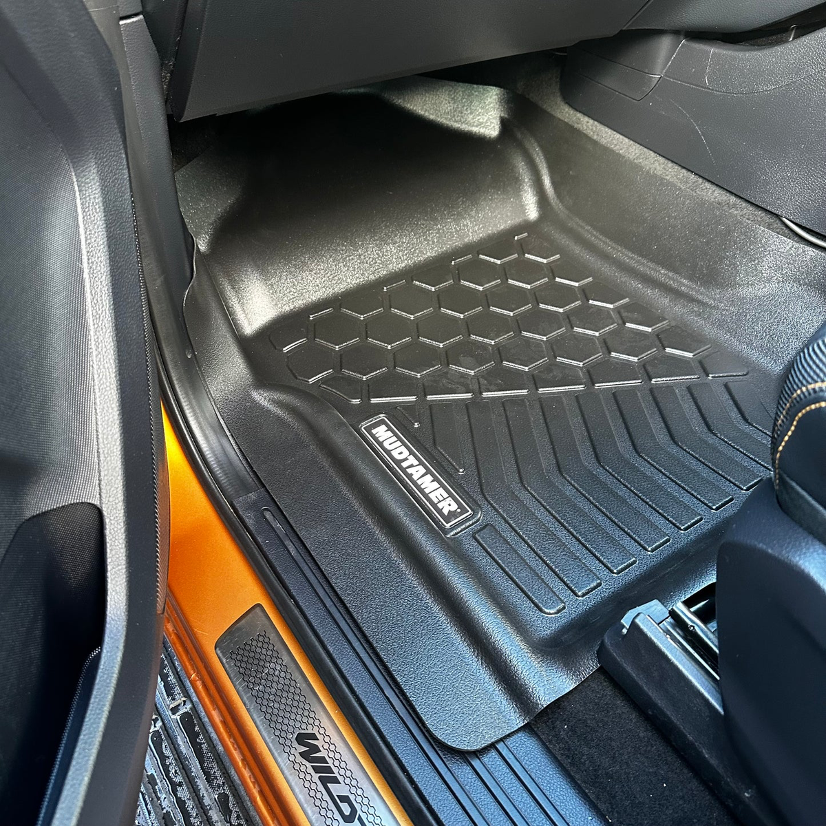 Mudtamer Floor Mats Full Set Front & Rear For Ford Ranger PX-PX3 2011-2022
