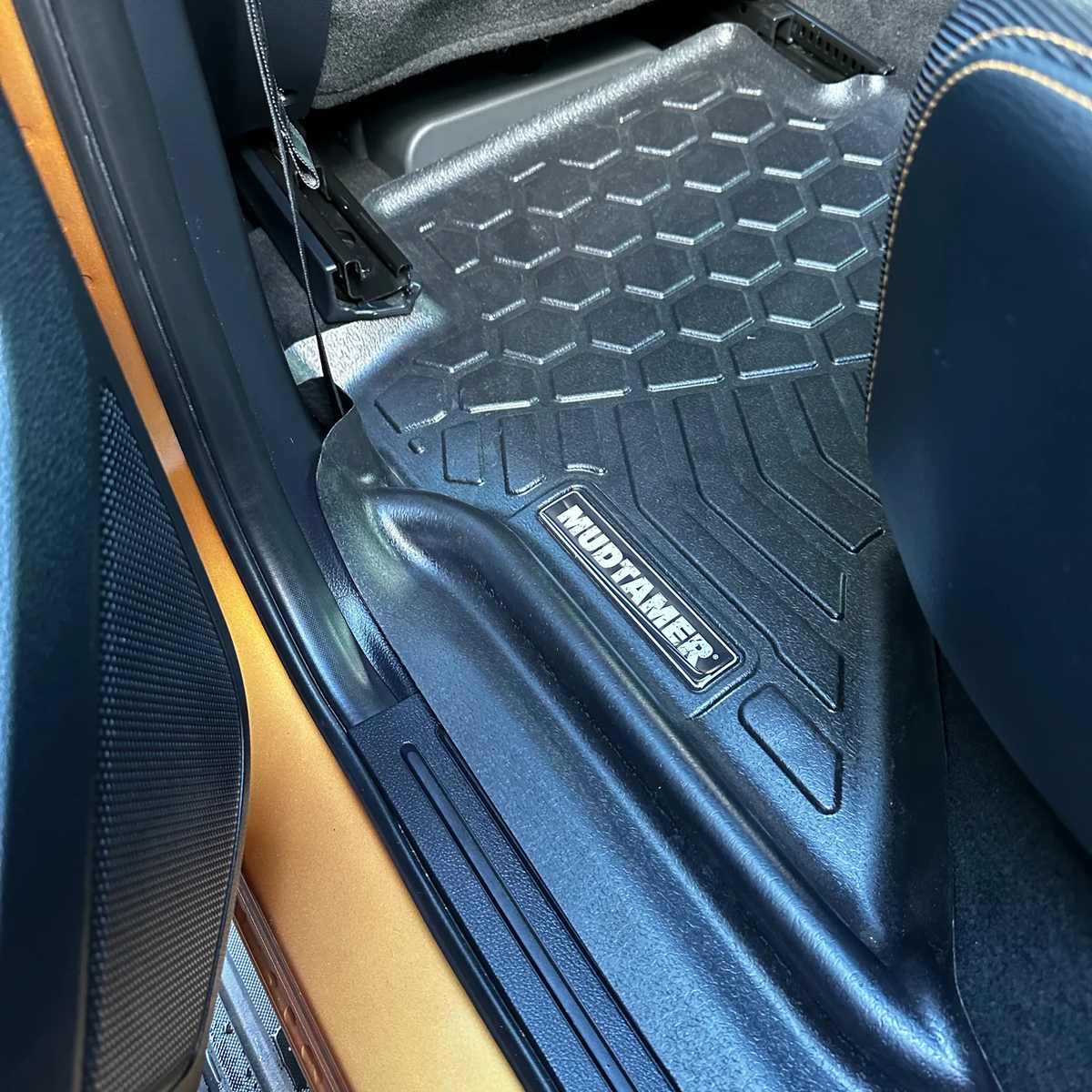 Mudtamer Floor Mats Rear Set For Ford Ranger PX-PX3 2011-2022