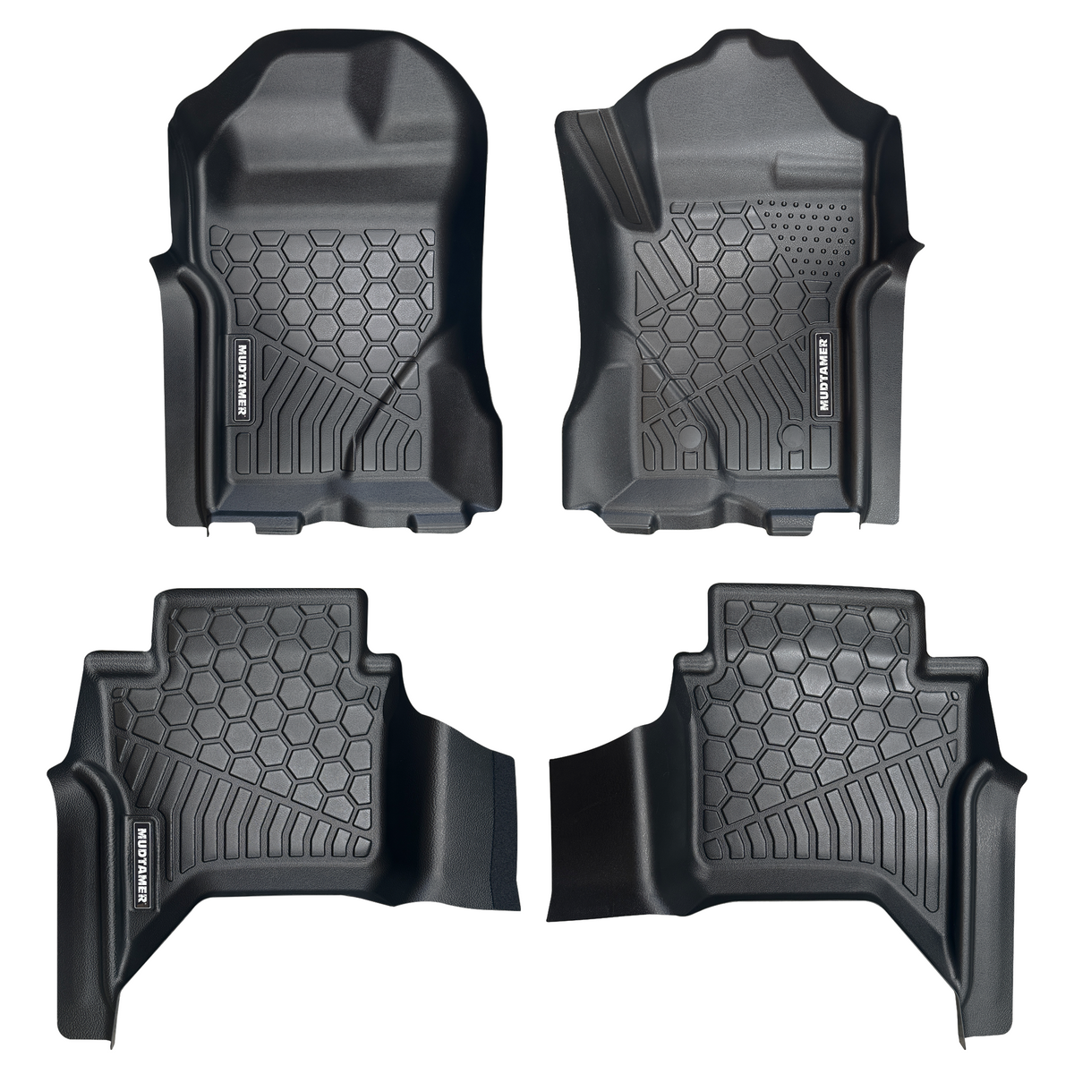 Mudtamer Floor Mats Full Set Front & Rear For Ford Ranger Next Gen 2022-2026