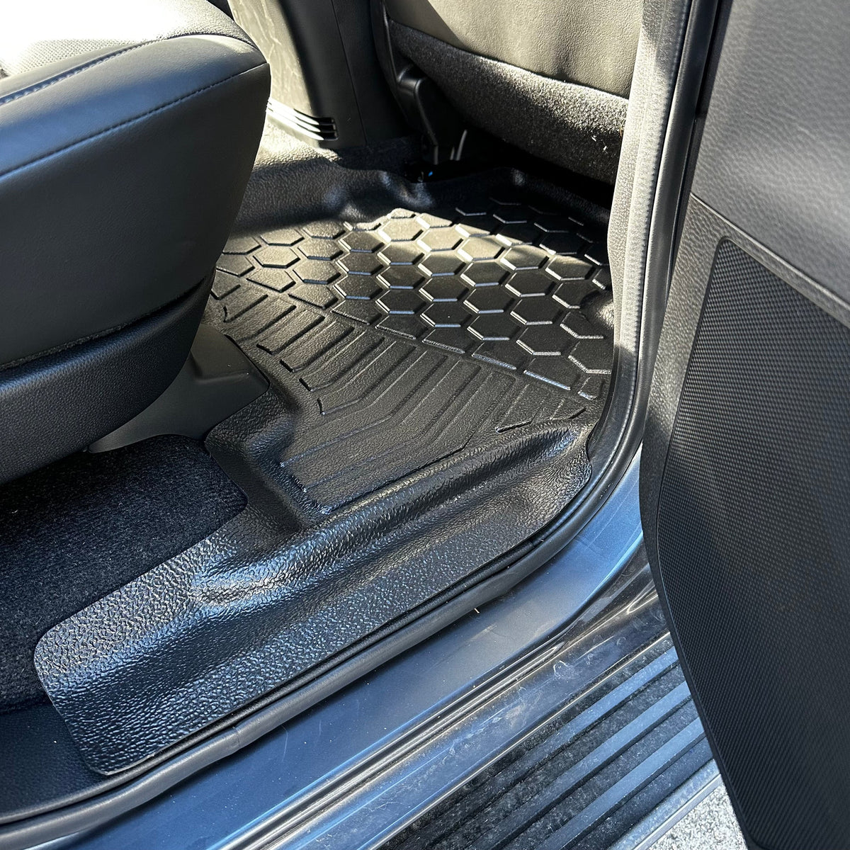 Mudtamer Floor Mats Rear Set For Isuzu MUX 2021-2026