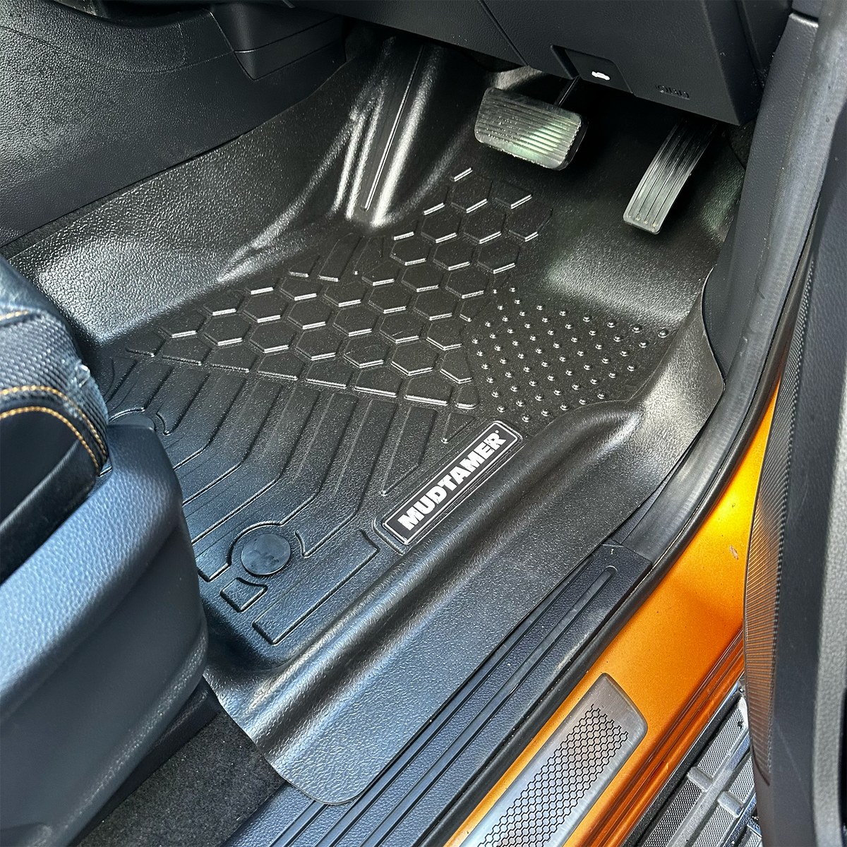 Mudtamer Floor Mats Front Set For Mazda BT50 2011-2020