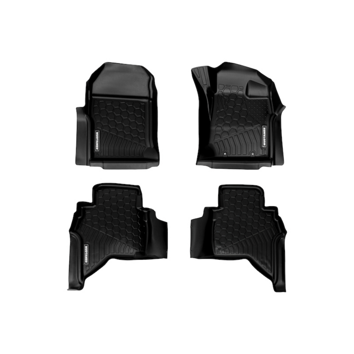 Mudtamer Floor Mats Full Set Front & Rear For Mazda BT50 2021-2026