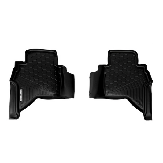 Mudtamer Floor Mats Rear Set For Mazda BT50 2021-2026