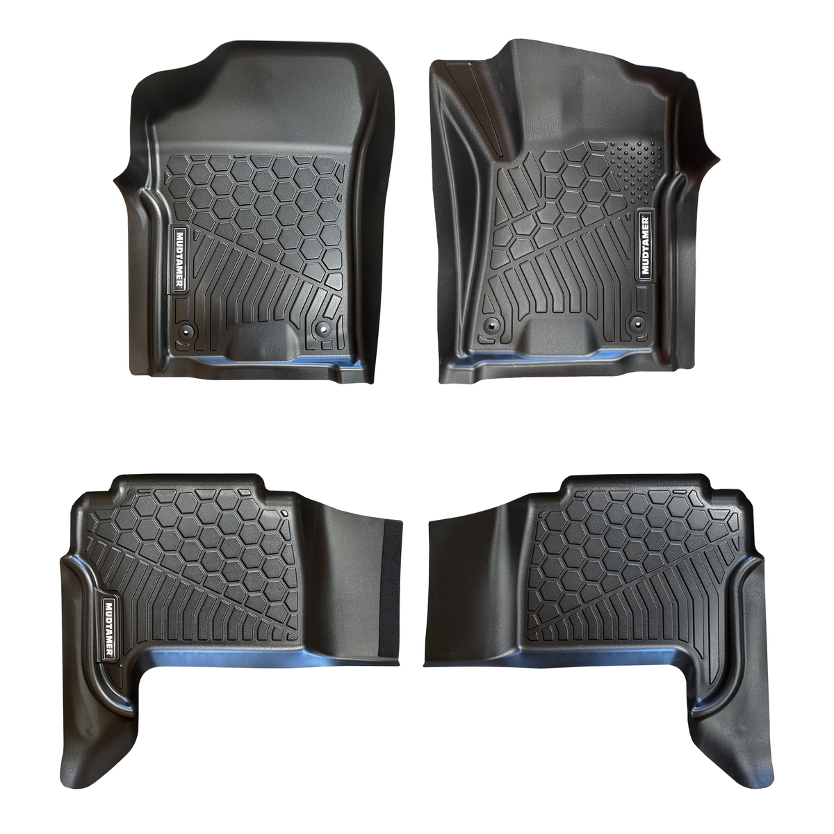 Mudtamer Floor Mats Full Set Front & Rear For Nissan Y62 Patrol 2013-2026