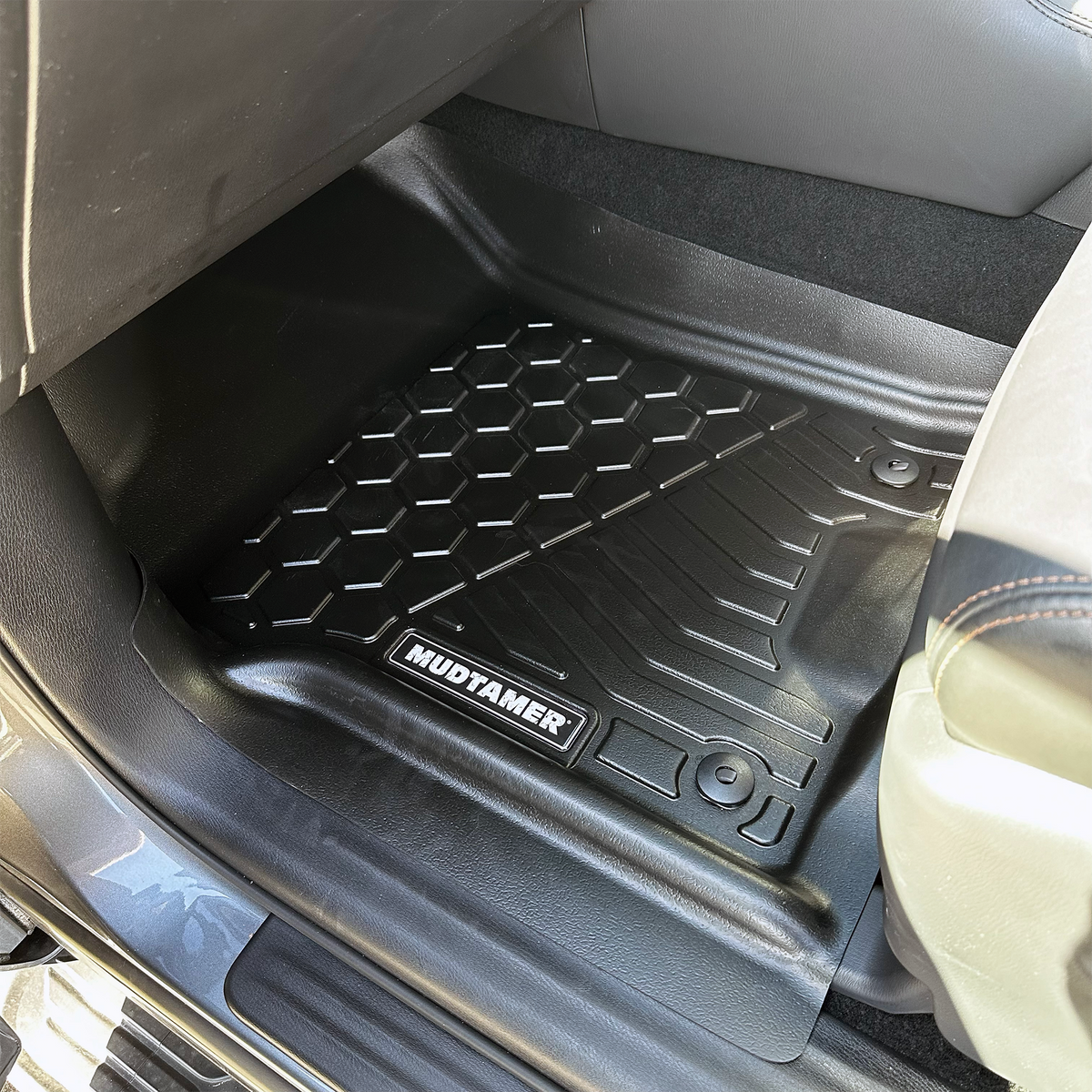 Mudtamer Floor Mats Front Set For Nissan Y62 Patrol 2013-2026