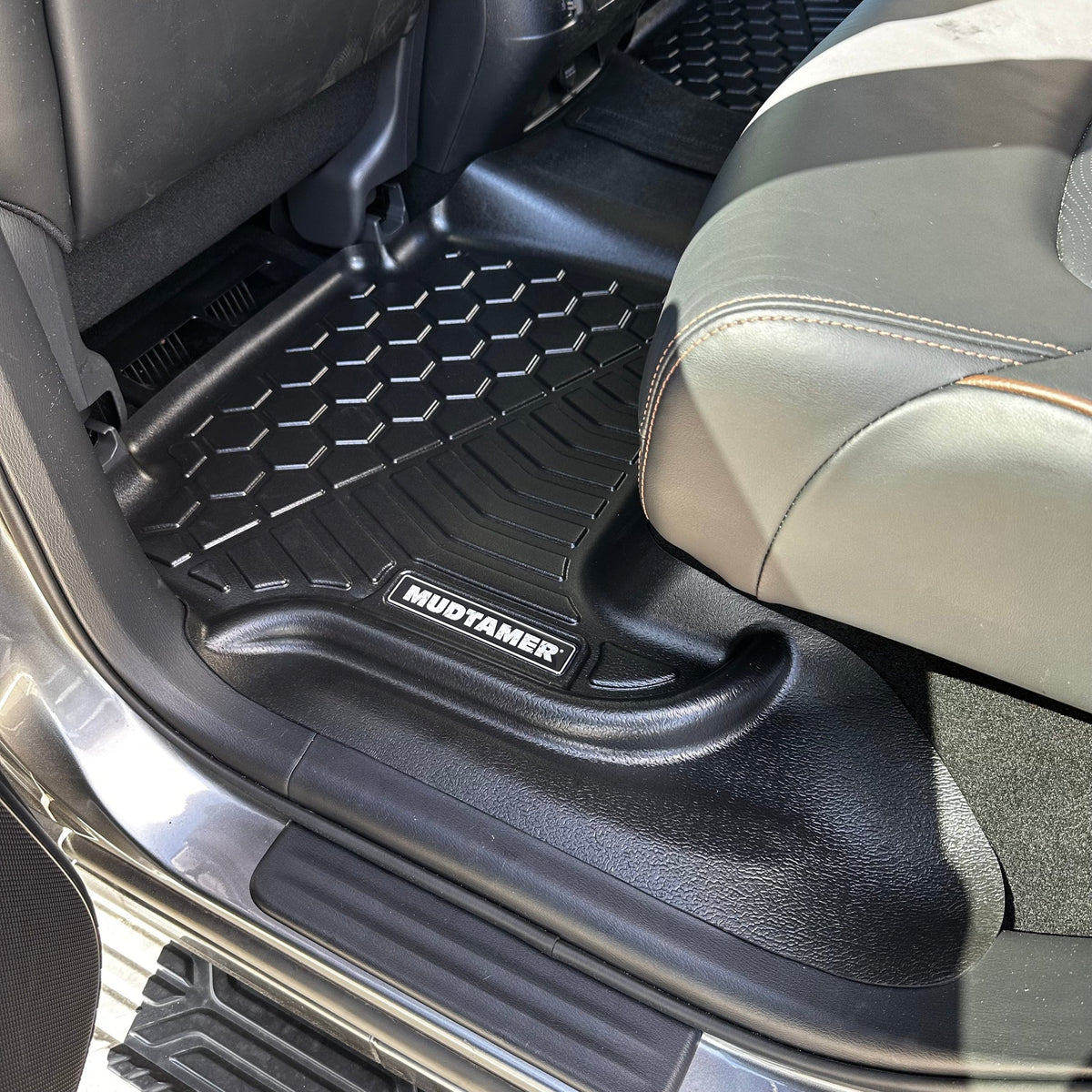 Mudtamer Floor Mats Full Set Front & Rear For Nissan Y62 Patrol 2013-2026