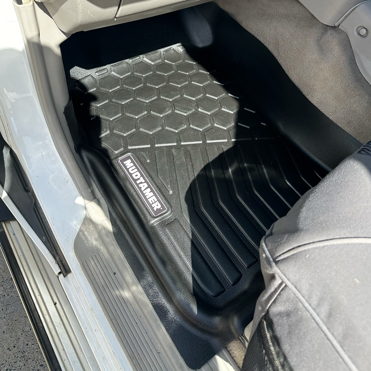 Mudtamer Floor Mats Front Set For Nissan Y61 GU Patrol 1997 2012 Non-Electric