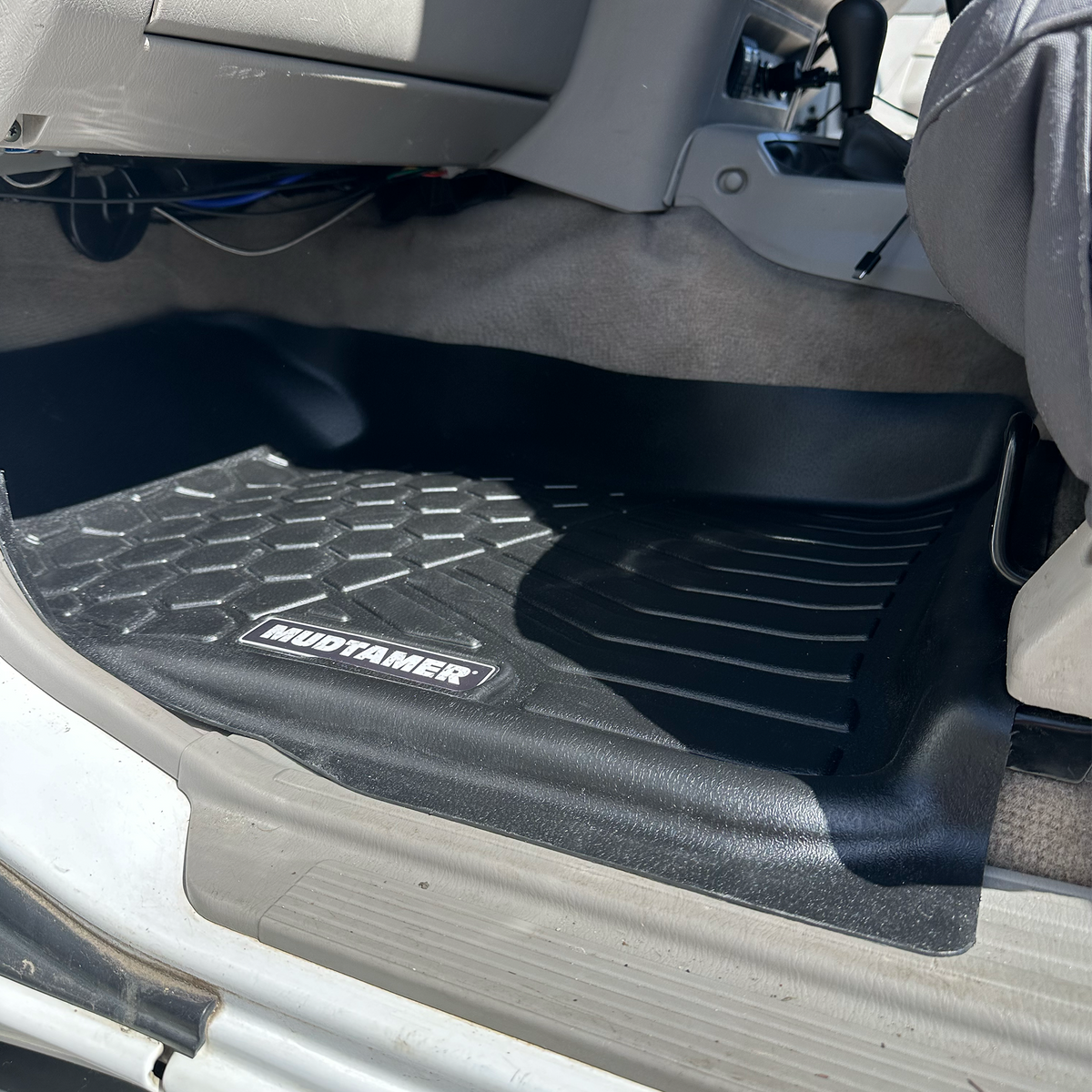 Mudtamer Floor Mats Front Set For Nissan Y61 GU Patrol 1997 2012 Electric