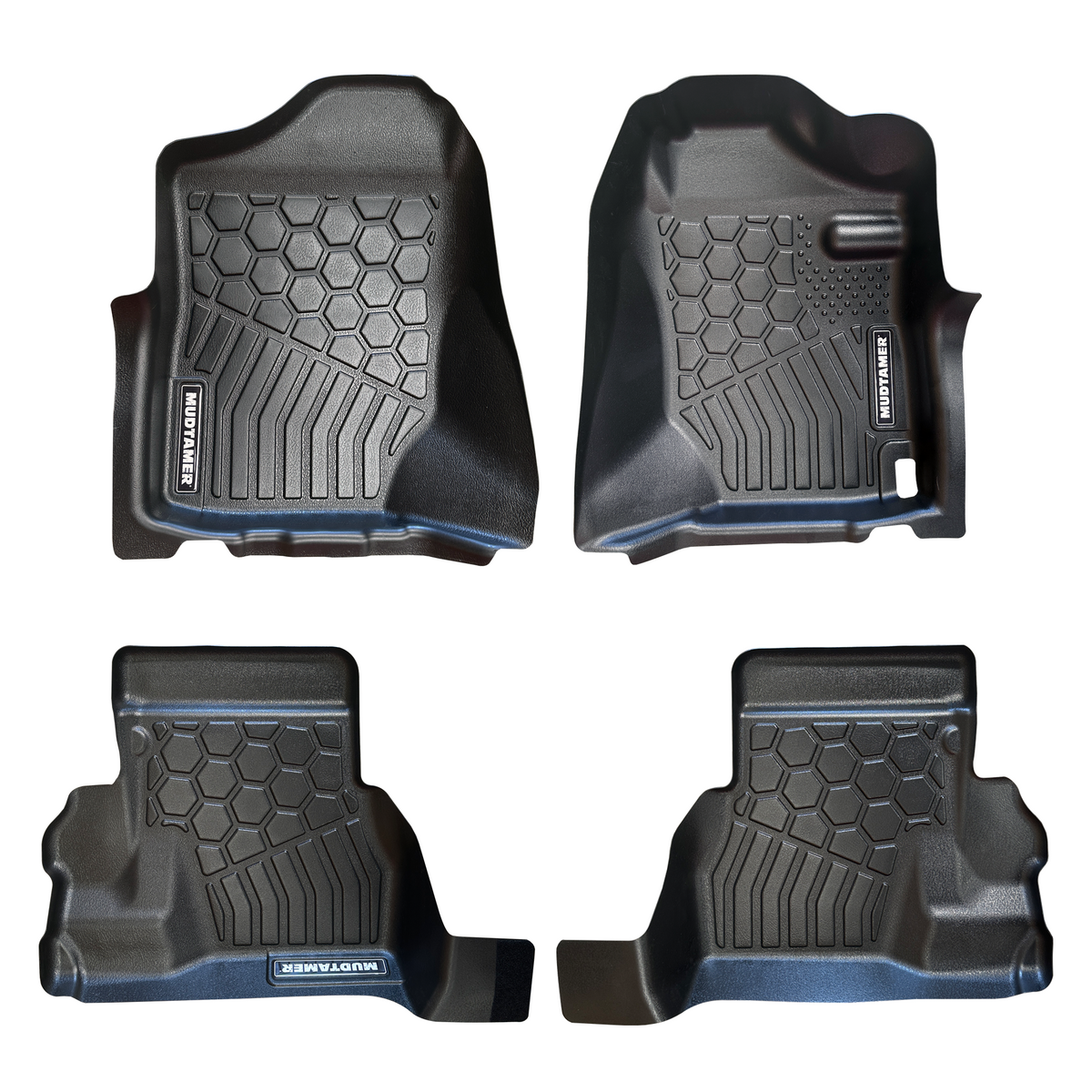 Mudtamer Floor Mats Full Set Front & Rear For Suzuki Jimny Manual 2019-2026 3 Door