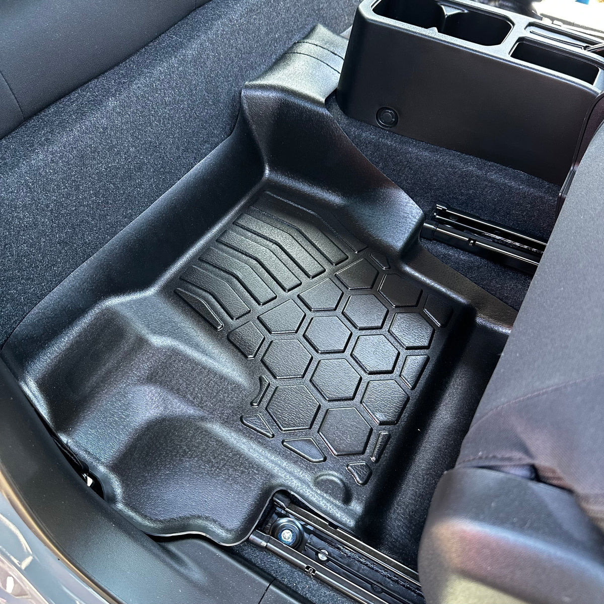 Mudtamer Floor Mats Full Set Front & Rear For Suzuki Jimny Manual 2019-2026 3 Door