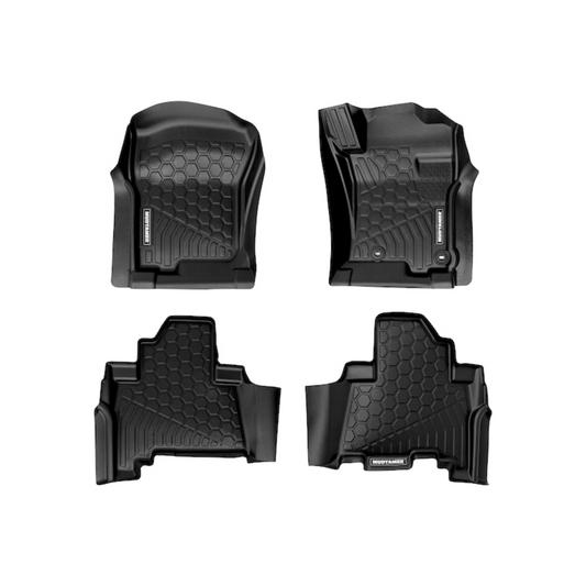 Mudtamer Floor Mats Full Set Front & Rear For Toyota Prado 150 Series Automatic 2010-2025