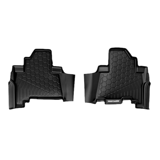 Mudtamer Floor Mats Rear Set For Toyota Prado 150 Series Automatic 2010-2025