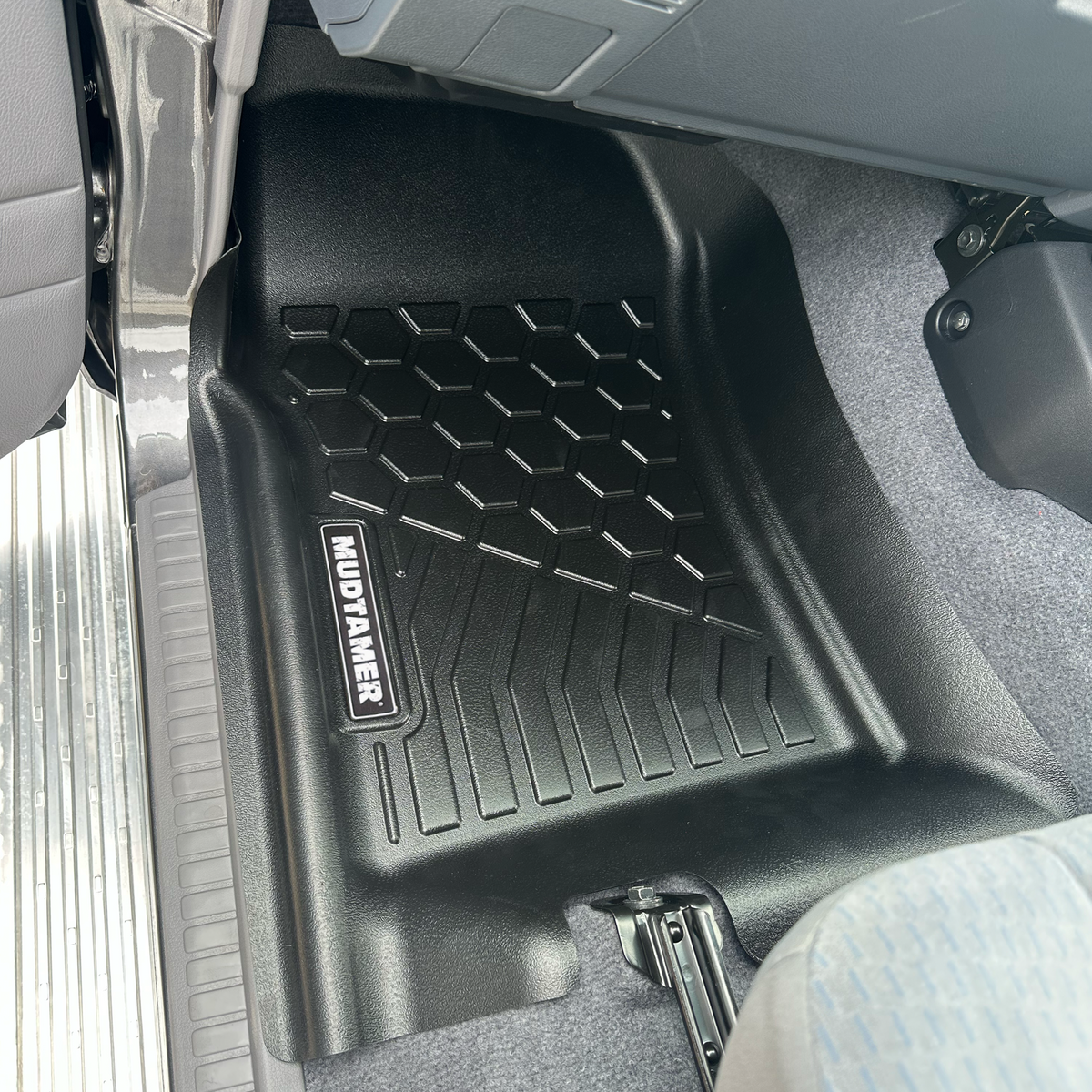 Mudtamer Floor Mats Front Set For Toyota Landcruiser 76 Series Wagon 2024-2026