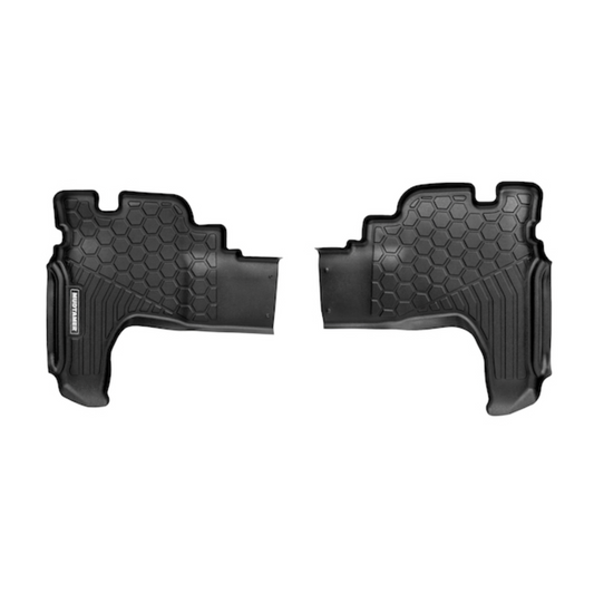 Mudtamer Floor Mats Rear Set For Toyota Landcruiser 79 Series DualCab 2012-2026