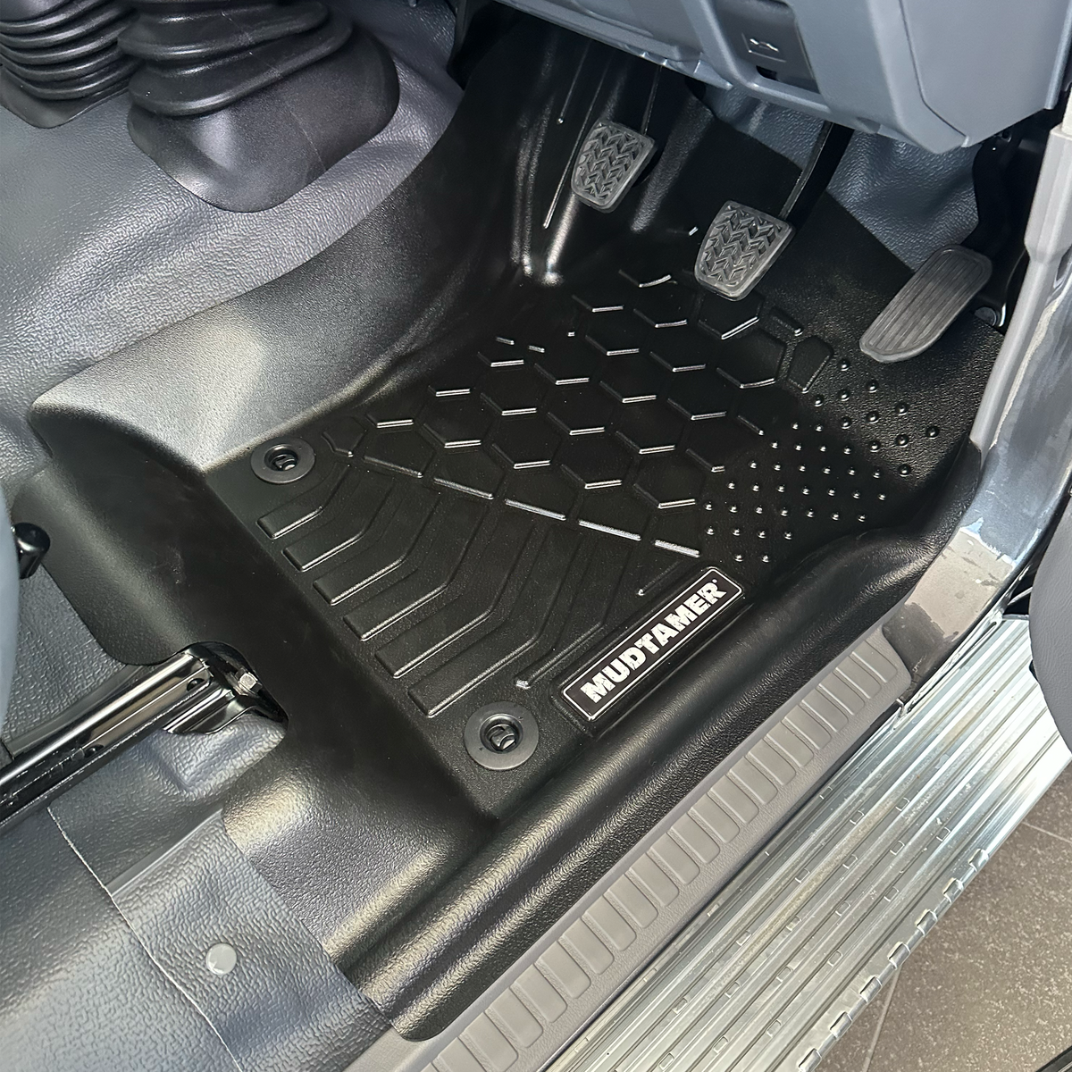 Mudtamer Floor Mats Full Set Front & Rear For Toyota Landcruiser 79 Series DualCab 2012-2026