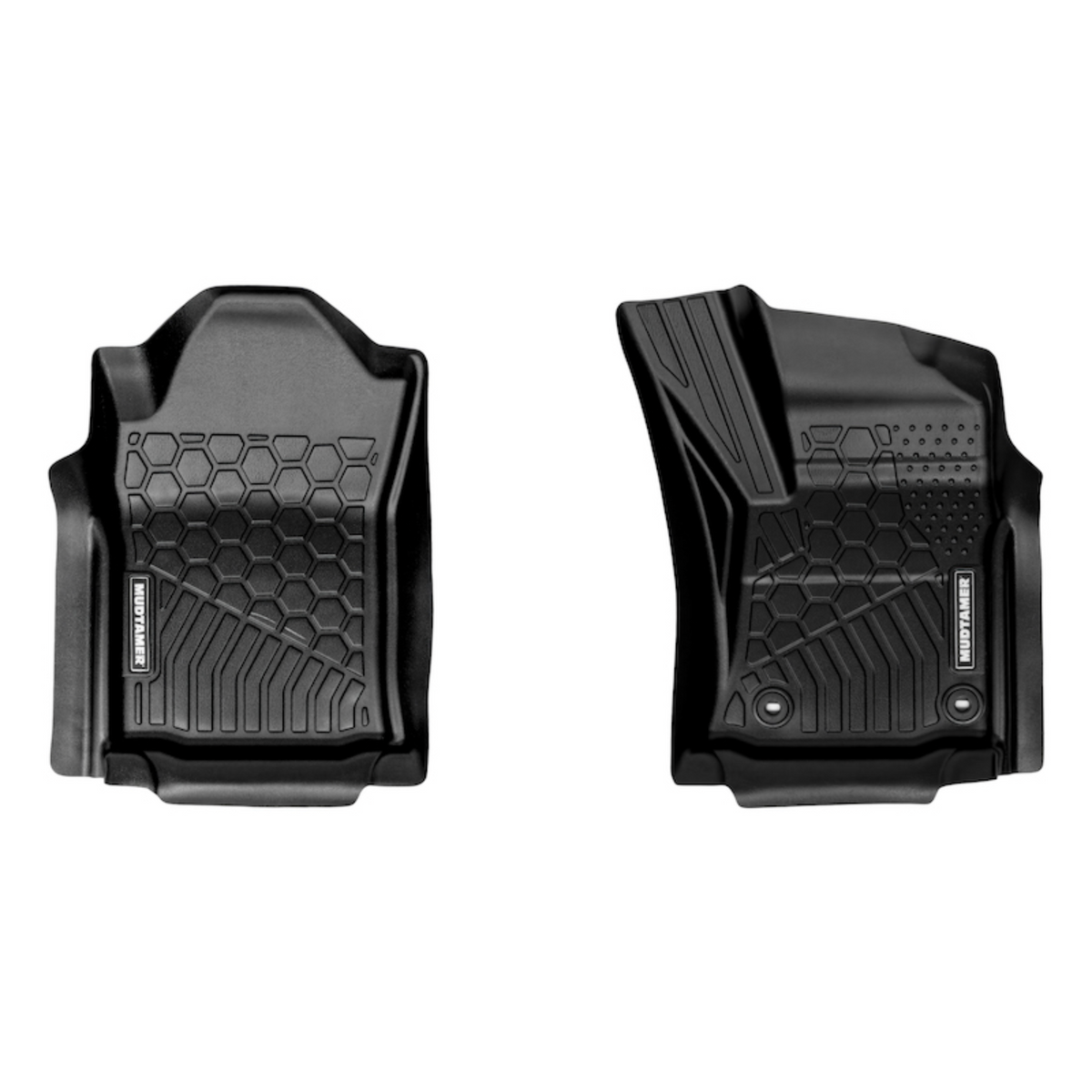 Mudtamer Floor Mats Front Set For Toyota N80 Hilux 2016-2025 Automatic 2.8L