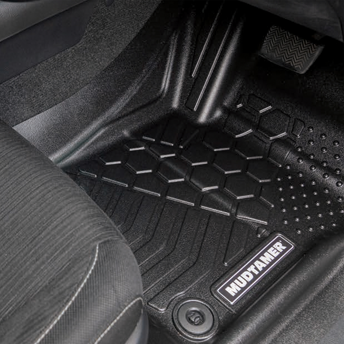 Mudtamer Floor Mats Front Set For Toyota N80 Hilux 2016-2025 Manual