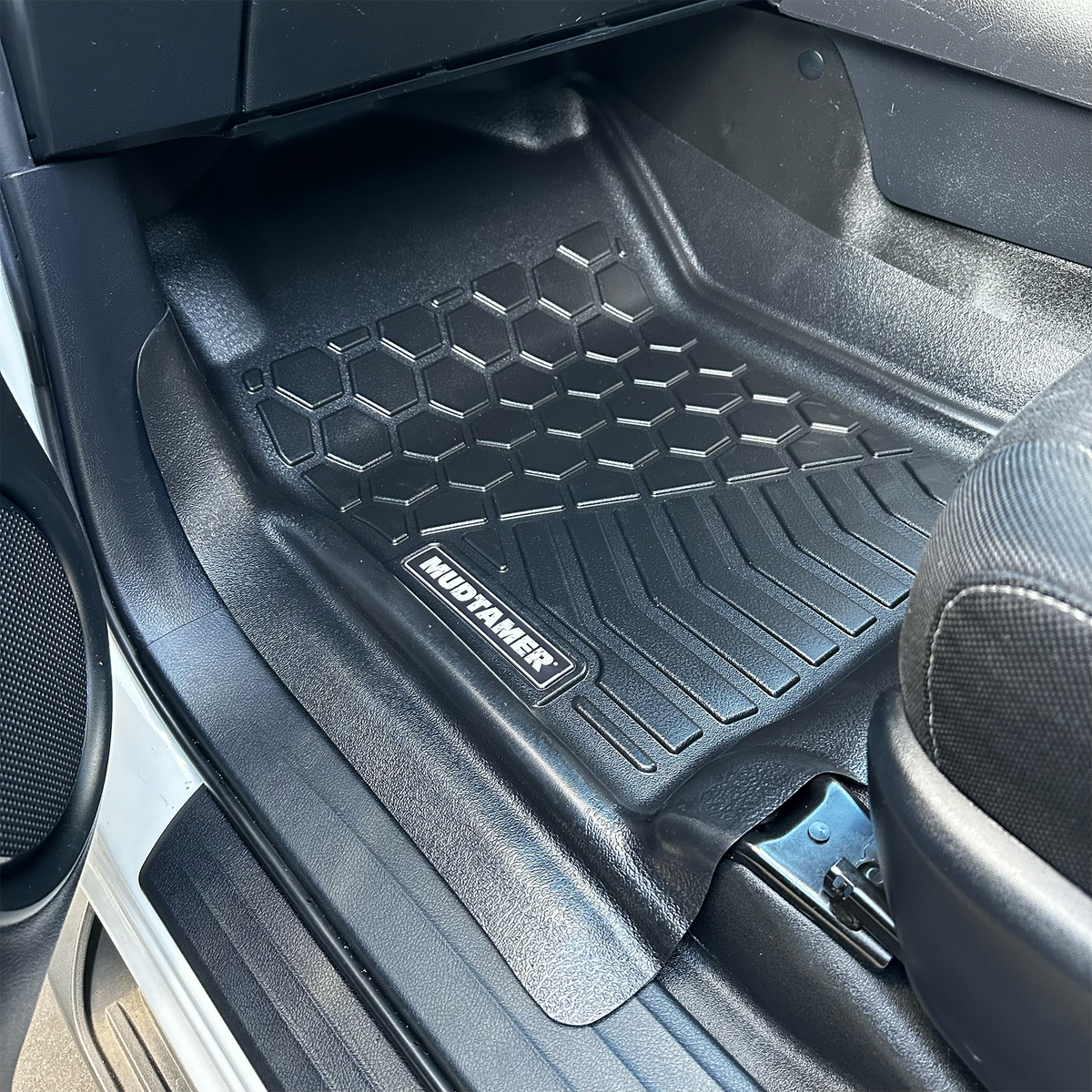 Mudtamer Floor Mats Front Set For Toyota N80 Hilux 2016-2025 Automatic 2.8L