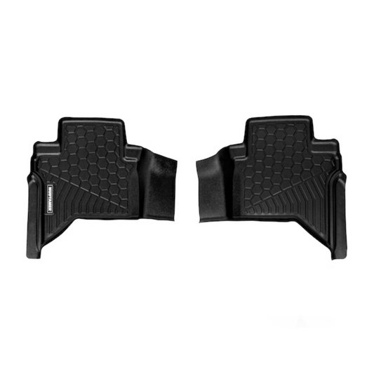 Mudtamer Floor Mats Rear Set For Toyota N80 Hilux 2016-2025 Automatic 2.8L