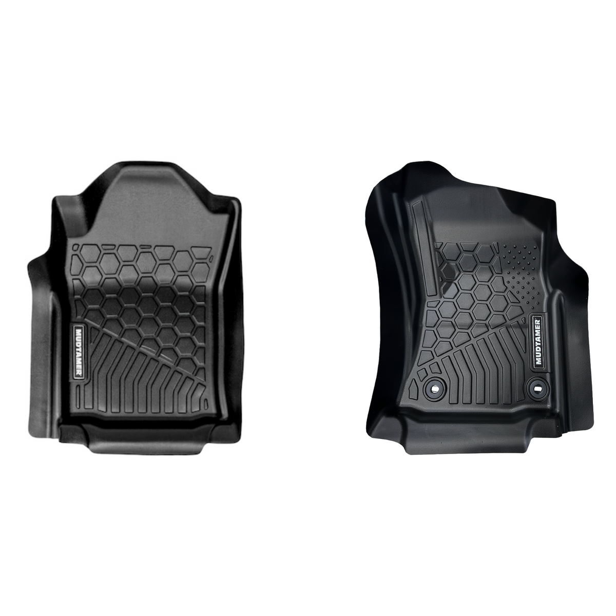 Mudtamer Floor Mats Front Set For Toyota N80 Hilux 2016-2025 Manual