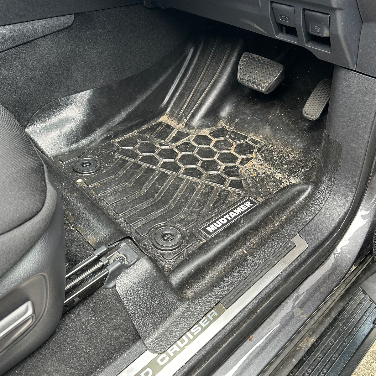Mudtamer Floor Mats Front Set For Toyota Landcrusier 300 Series 2021-2026